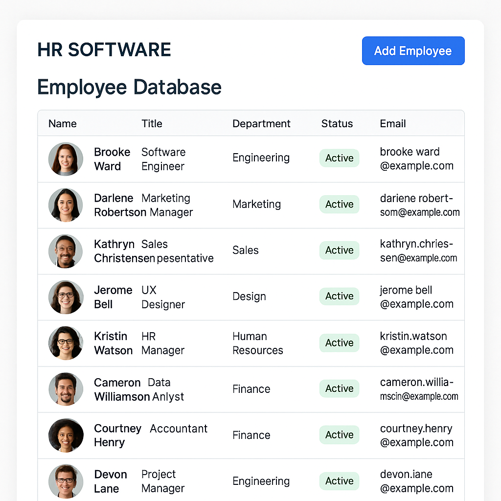 Manajemen Data Karyawan